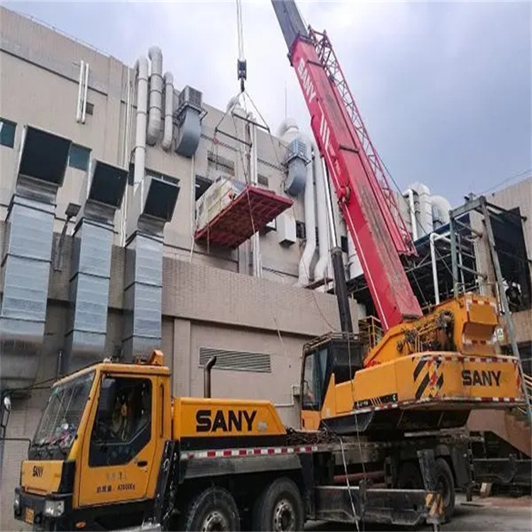 新昌县吊车如何吊彩钢瓦